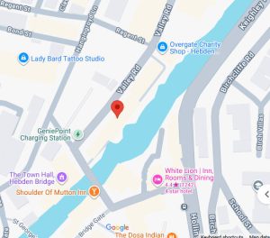 Hebden Bridge Therapy Centre map